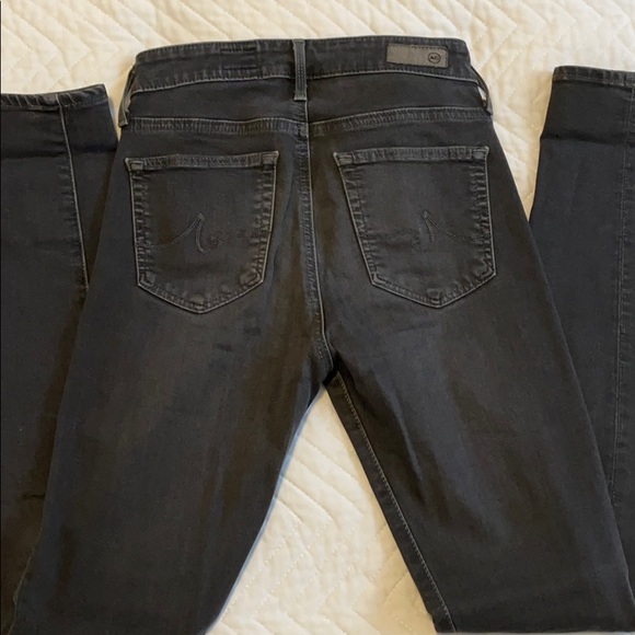 AG Dark Grey Farrah Skinny - Picture 3 of 4